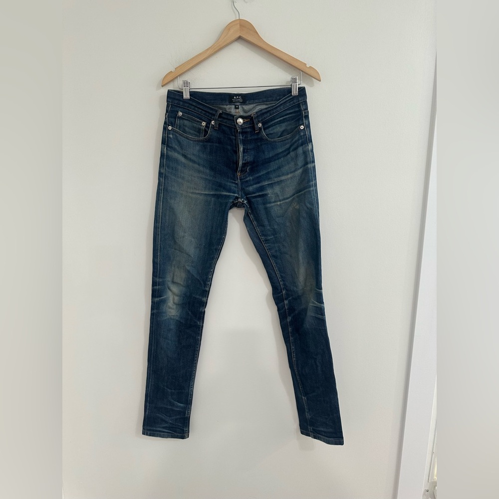 A.P.C. Petit Standard Jean Droit Etroit Jeans Sz 30 #C4